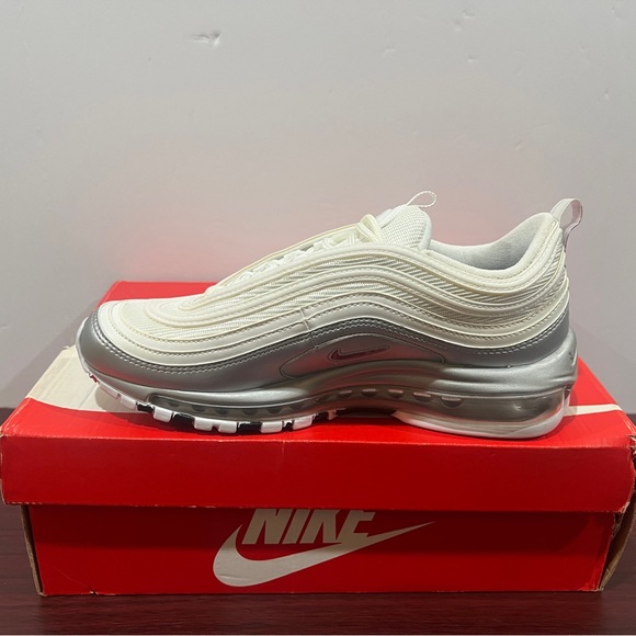 Nike, Air Max 97 QS, AT5458 100, White & Grey - Picture 3 of 14